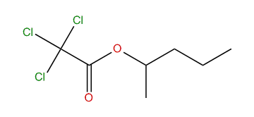 Pentan-2-yl 2,2,2-trichloroacetate